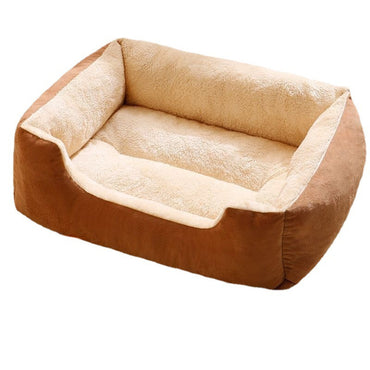 Warm Dog House & Cat House – Cozy Nest with Large Dog Mat